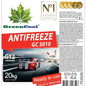 GREENCOOL GC5010 G12 20 кг артикул 753528
